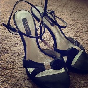 Black dress up heels